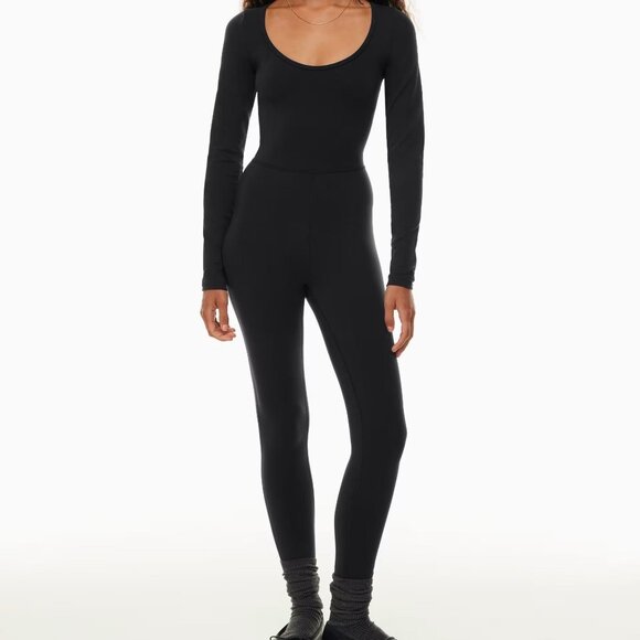 Aritzia Wilfred Free Maxe Jumpsuit Black - Picture 1 of 4
